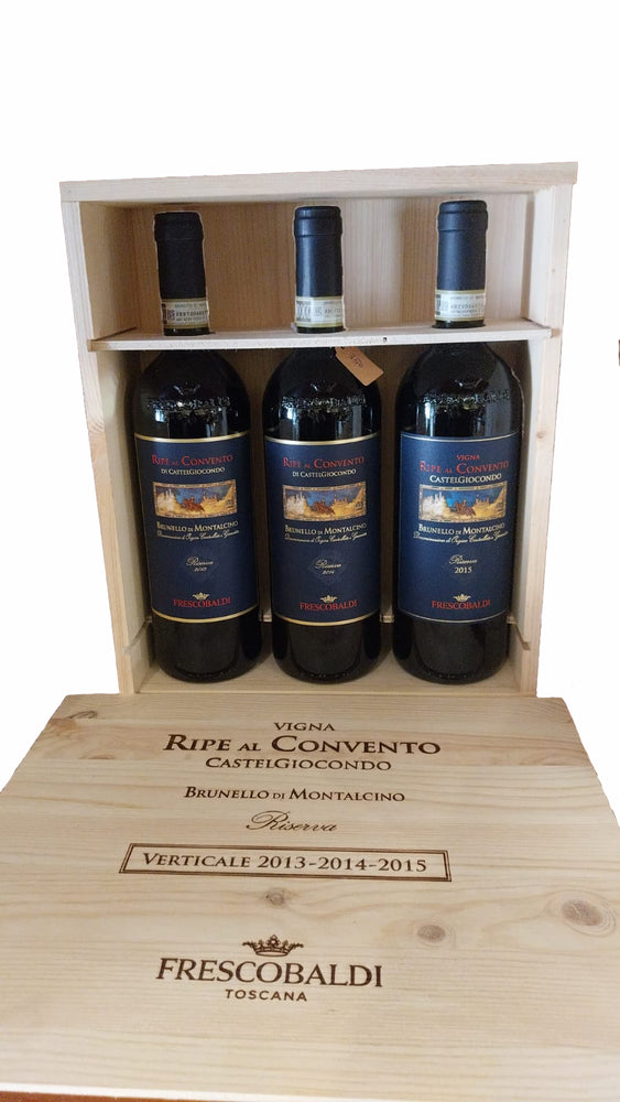 
                  
                    Ripe al Convento  Brunello di Montalcino Riserva DOCG - conf. 3 bottiglie - Frescobaldi
                  
                