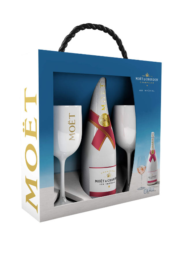 Champagne Rosé Ice Imperial Moët & Chandon confezione regalo